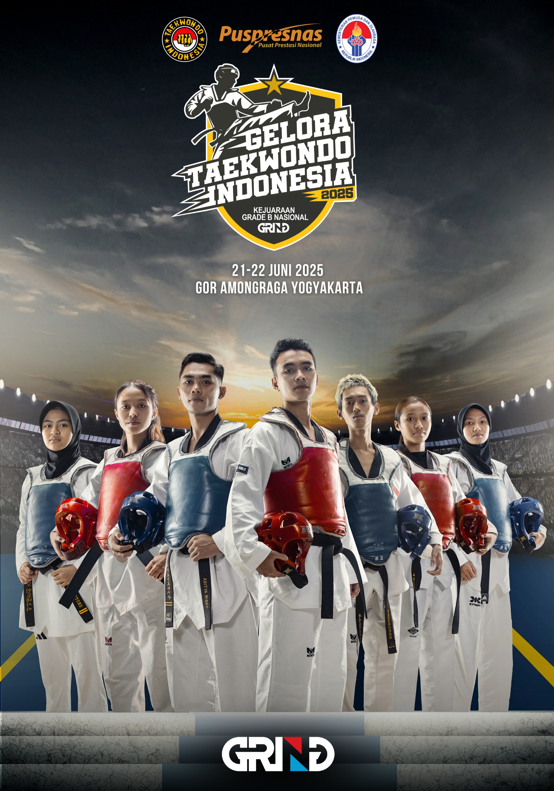 Panggung Juara Taekwondo Indonesia Taekwondo Indonesia Dojang satriajipangblora